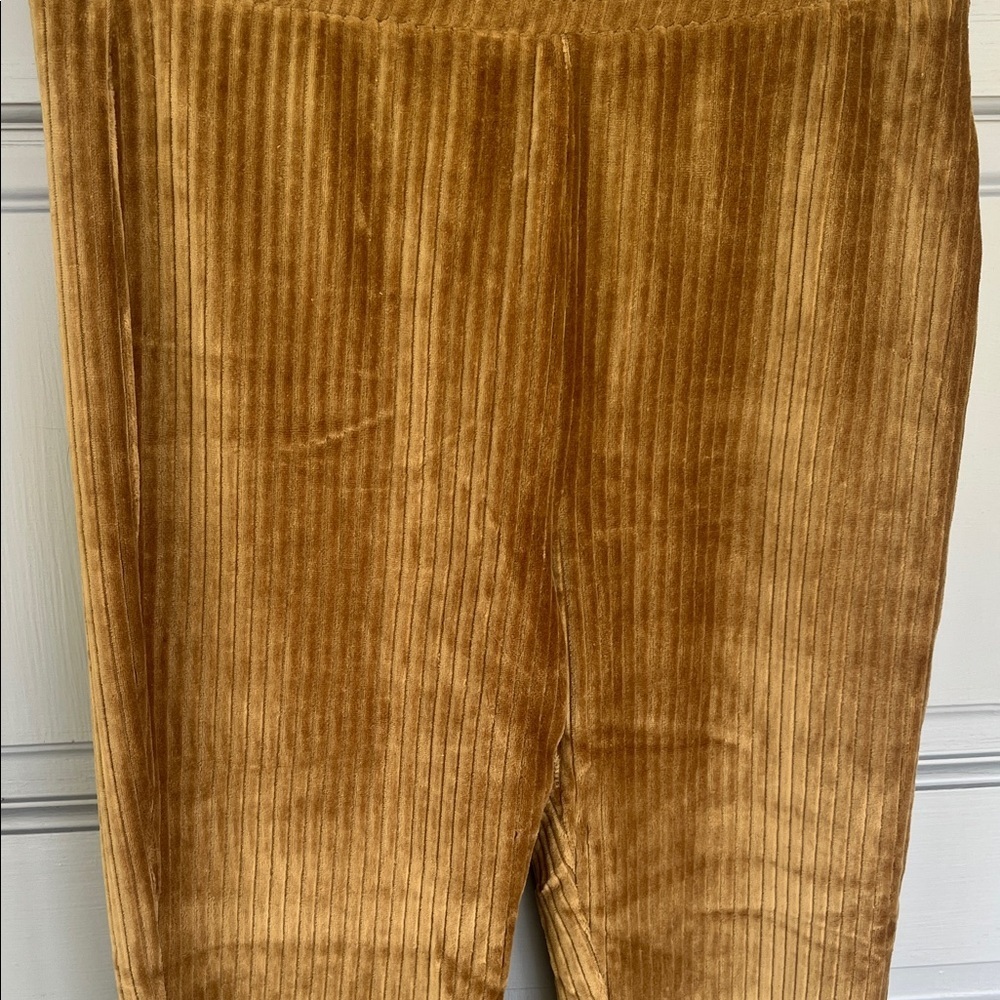 Aerie NEW Groove-On Velour High Waisted Flare Pant, Taille Haute,Women’s XS Tall - Picture 5 of 15